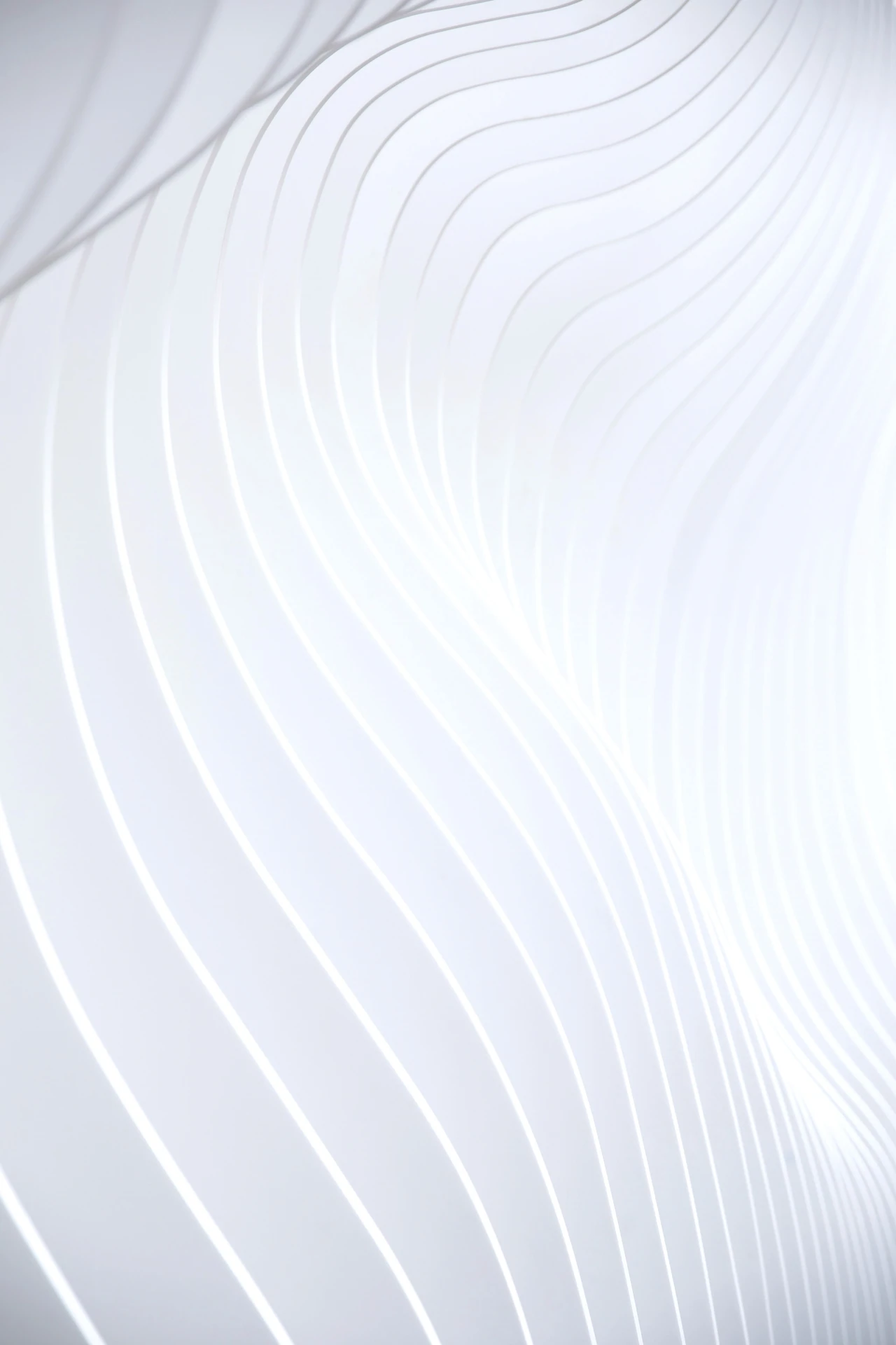 Fine white textile folds
